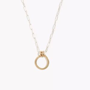 Madewell SALT + STILL short curve chain Necklace